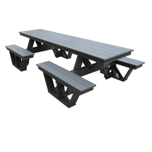 10FT Picnic Table Split Bench