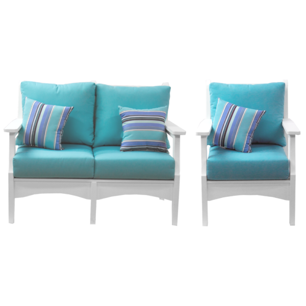 Chair and Loveseat - Set