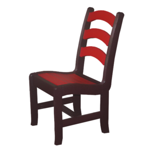 Ladder Back Armless Dining Chair